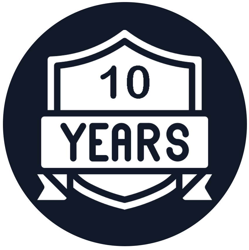 รับประกันสินค้า 10 ปี